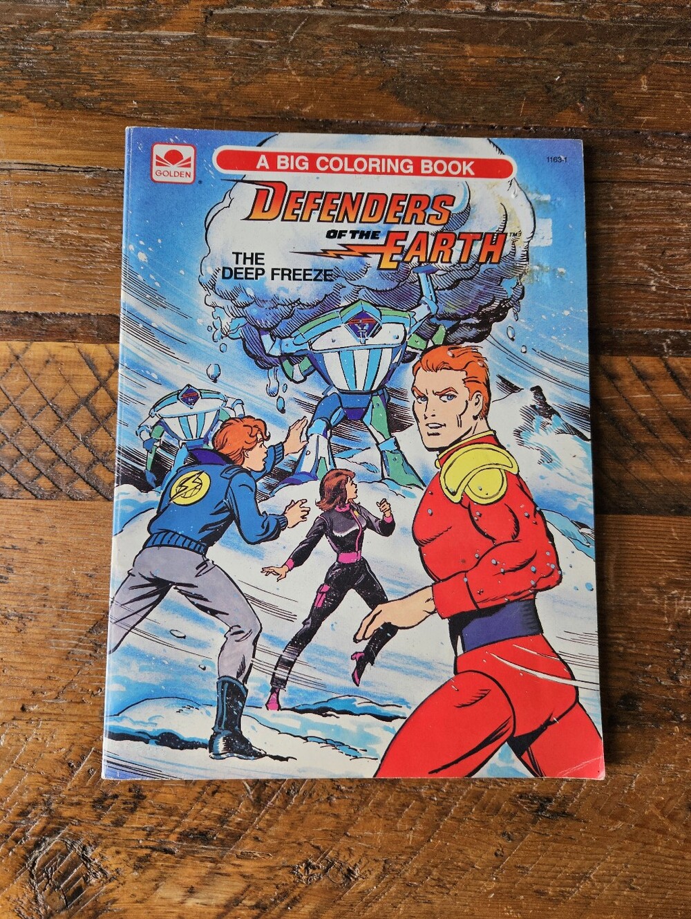 Vintage Defenders Of The Earth – The Deep Freeze Coloring Book